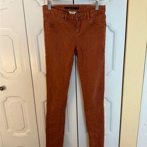 Billabong Rust Orange Skinny Jeans size 26